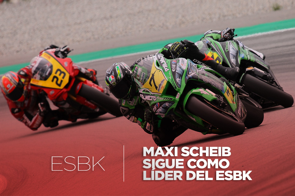 Maxi Scheib mantiene el liderato en el ESBK, a pesar de que Cristophe Ponsson ganara la segunda fecha en Catalunya.